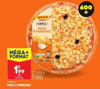 ALDI Pizza 4 Fromages offre