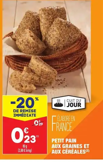 ALDI Petit Pain Aux Graines Et Aux Céréales offre