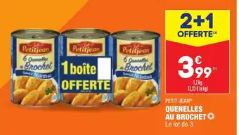 ALDI Quenelles Au Brochet offre