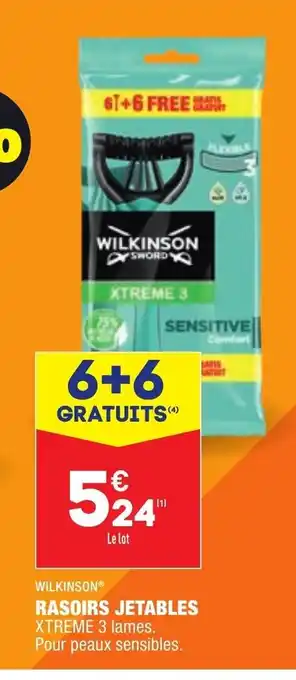 ALDI Rasoirs Jetables offre