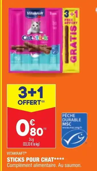 ALDI Sticks Pour Chat offre