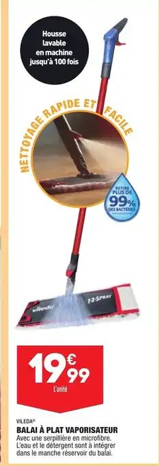 ALDI Balai à Plat Vaporisateur offre