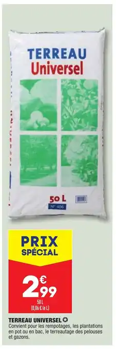 ALDI Terreau Universel offre