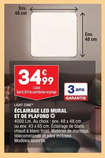 ALDI éclaires Les Mural Et De Plafond offre