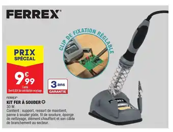 ALDI Kit Fer A Souder offre