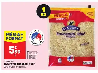 ALDI Emmental Francais Rapé offre