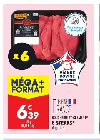 ALDI 6 Steaks offre