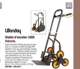 Plein ciel Diable D'escalier 3305 Wonday offre