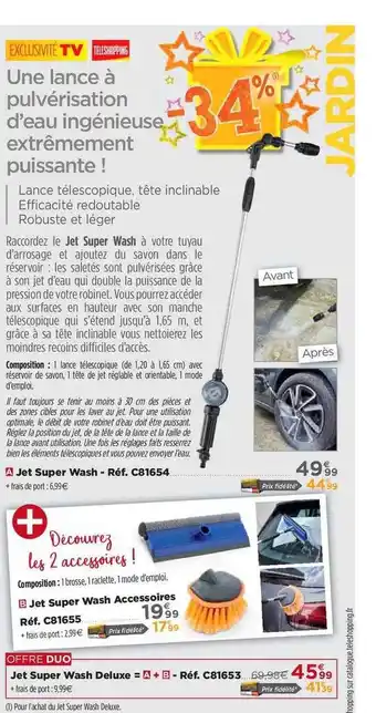 Jet Super Wash Accessoires