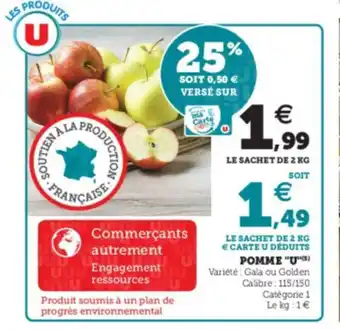 Super U Pomme U offre