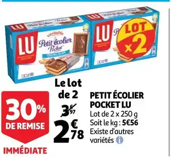 Lu petit écolier pocket
