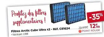 Filtres Arctic Cube Ultra