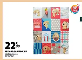 Auchan One two fun premier tapis de jeu offre