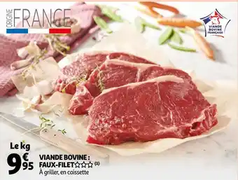 Auchan Viande bovine : faux-filet offre