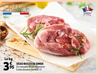 Auchan Osso bucco de dinde offre
