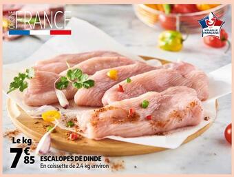 Auchan Escalopes de dinde offre