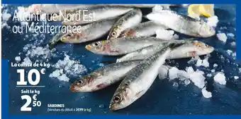 Auchan Sardines offre