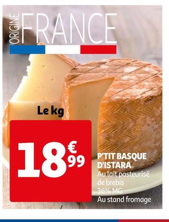 Auchan P'tit basque d'istara offre