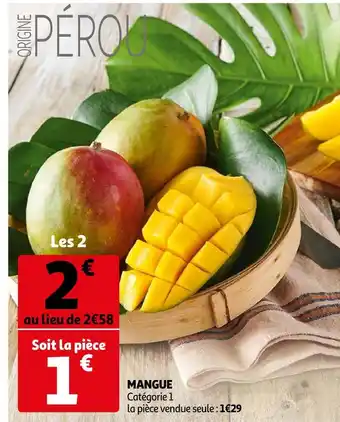 Auchan Mangue offre