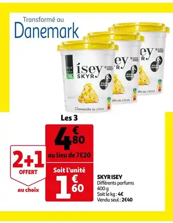 Auchan Skyr isey offre
