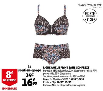 Auchan Sans complexe ligne amélie print offre