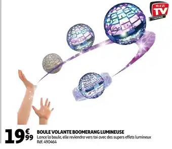 Auchan Boule volante boomerang lumineuse offre
