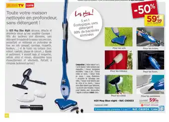 Teleshopping H20 Mop Blue Night offre