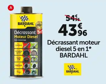 Roady Bardahl décrassant moteur diesel 5 en 1* offre