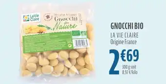 La Vie Claire La vie claire gnocchi bio offre