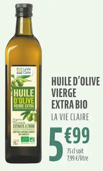 La Vie Claire La vie claire huile d’olive vierge extra bio offre