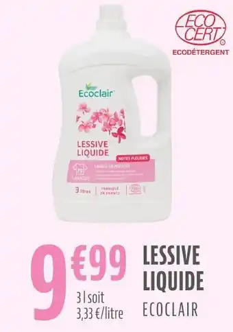 Ecoclair lessive liquide