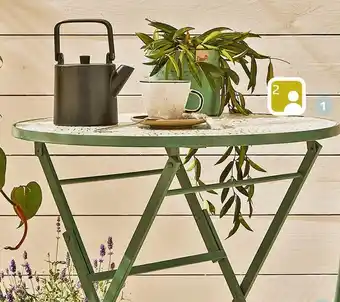 Jardiland Table de bistrot eze offre