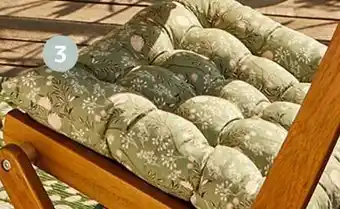 Jardiland Galette de chaise gingko offre