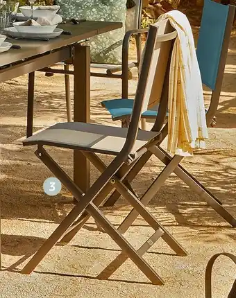 Jardiland Chaise “thema” offre
