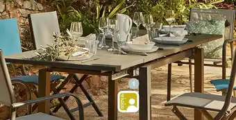 Jardiland Table extensible “juliette” offre