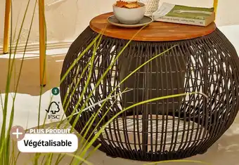 Jardiland Table d’appoint “séville” offre
