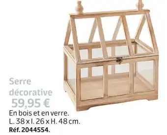 Jardiland Serre décorative offre