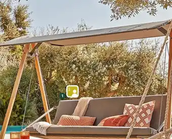 Jardiland Balancelle “cubic” offre