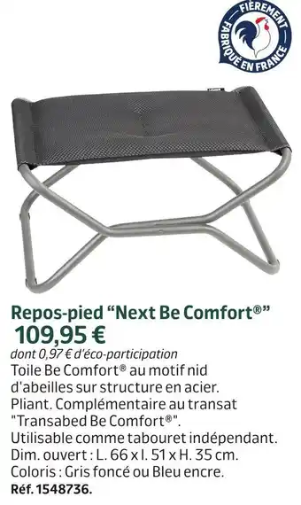 Repos-pied “next be comfort®”