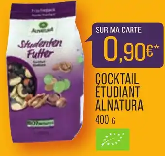 Match Cocktail etudiant alnatura offre