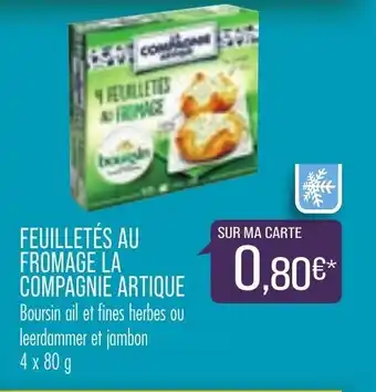 Match Feuilletés au fromage la compagne artique offre