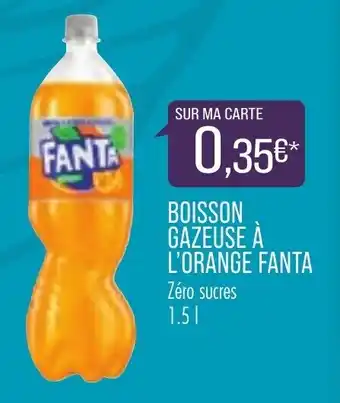 Match Boisson gazeuse à l'orange fanta offre