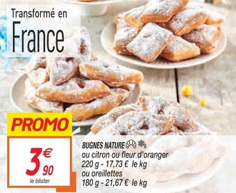 Netto Bugnes nature offre