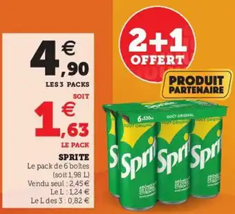 Hyper U Sprite offre