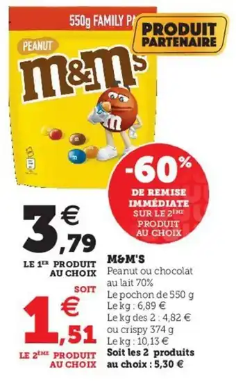 M&M's