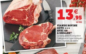 Hyper U Viande Bovine Cote offre