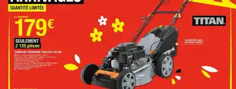Brico Dépôt Tondeuse Thermique Tractée 144 Cm3 offre