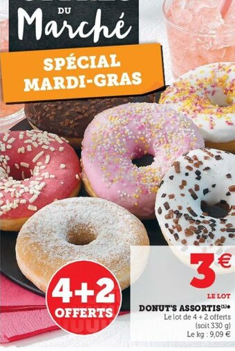 Hyper U Donuts Assortis offre