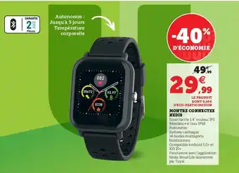 Hyper U Montre Connectee offre