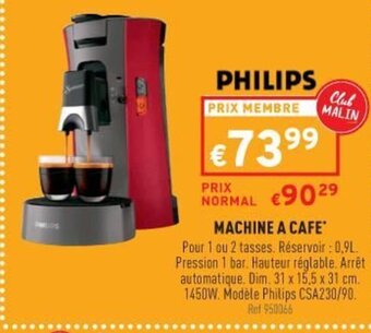 Trafic Machine A Cafe offre
